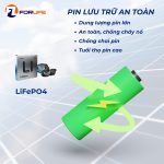 Pin lưu trữ lithium sắt phốt phát an toàn