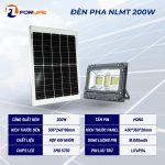 Thông số đèn pha năng lượng FORLIFE 200W