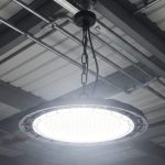 Thực tế - Đèn led Highbay UFO nhà xưởng thường